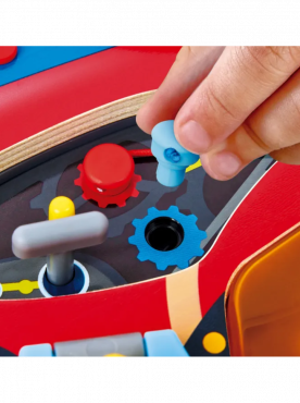 E1120_HP Игрушка бизиборд "Цвета и формы" Маленький гонщик