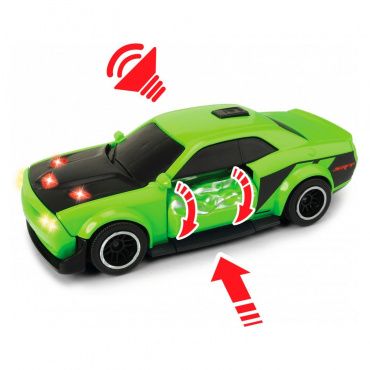 203752009 Игрушка Автомобиль Додж Челленджер на батарейках (свет, звук)