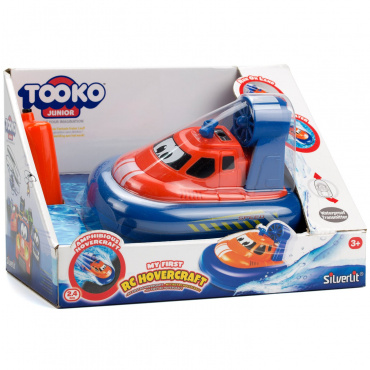 81122-2 Игрушка из пластмассы Моя первая лодка Tooko на воздушной подушке на р/у для детей от 3 лет