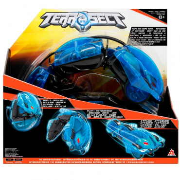 YW858321 Игрушка-трансформер на р/у в виде ящерицы Terra-sect, синий