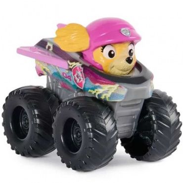 43684 Игрушка Paw Patrol  Машинка с фигуркой героя, 6 см, в ассорт.