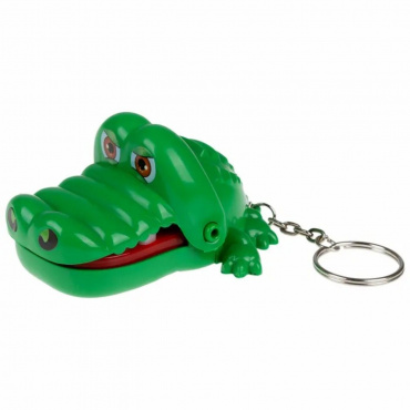 Т25088 1toy ИГРОДРОМ мини "Крокодил укусил", блистер 16,1*9,2*4,8см