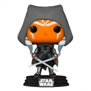 58285 Фигурка Funko POP!Звёздные войны Мандалорец.Асока Тано с капюшоном(Mandalorian Ahsoka (hooded)