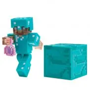 TM19976 Игрушка Фигурка Minecraft Steve with Invisibility Potion 8см Jazwares