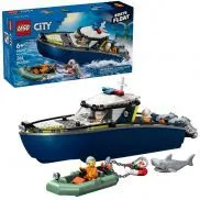 60456 Конструктор Сити "Погоня на полицейской лодке"