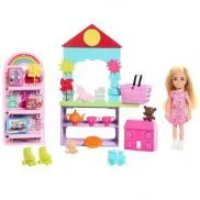 HNY59 Игровой набор Barbie Челси "Магазин игрушек"