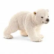 14708 Игрушка. Фигурка животного 'Белый медведь,детеныш'