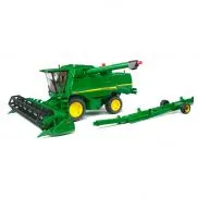 02132 Игрушка из пластмассы Bruder Комбайн John Deere T670i