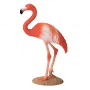 AMW2062 Игрушка. Фигурка животного "Красный фламинго"
