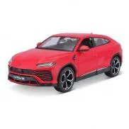 31519 Машинка die-cast Lamborghini Urus, 1:25, красная, открывающиеся двери