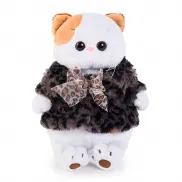 LK24-009 Игрушка мягконабивная Ли-Ли в шубке с бантиком