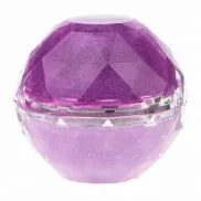 Т20261 Lukky блеск для губ "Даймонд" 2 в 1 с ароматом конфет, цвет фиолетовый/нежно-сиреневый, 10 г