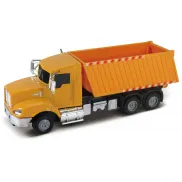 FT61081 Игрушка Строительный грузовик, кабина die-cast, инерционный механизм, св., зв., 1:43 Funky