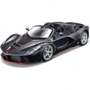 39133 DIY машинка с отверткой die-cast LaFerrari Aperta, 1:24,  чёрная, открывающиеся двери