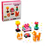 15313 Игрушка детская деревянная конструктор "Cubika World" Kitty Flat