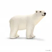 14659 Игрушка. Фигурка животного 'Белый медведь'