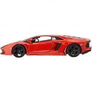 31210 Машинка die-cast Lamborghini Aventador LP 700-4, 1:24, оранжевая, открывающиеся двери