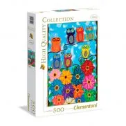 35024 Мозаика 500 эл. "Забавные совы" 35024 Мозаика 500 эл. "Забавные совы"
