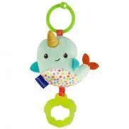 301058 Подвесная игрушка-погремушка "Нарвал" Infantino
