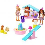 HJY88 Игровой набор Barbie Челси "День рождения щенков"