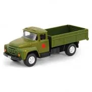 Р49215 Игрушка Play Smart 1:52 инерционный металлический грузовик(военный) 16x6x7,6см