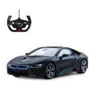 71010 Игрушка транспортная 'Автомобиль на р/у 'BMW i8' 1:14 (вручную открывающиеся двери) в асс