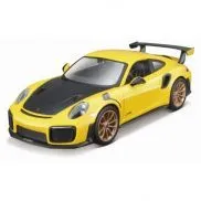 39523 DIY машинка с отверткой die-cast Porsche 911 GT2 RS, 1:24, чёрно-жёлтая