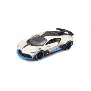 31526 Машинка die-cast Bugatti Divo, 1:24, белая с дизайном, открывающиеся двери