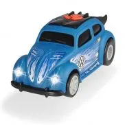 3764011 Игрушка Рейсинговый автомобиль VW Beetle моторизированный на бат. (свет, звук), 25 см