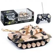 М85893 Боевой танк на ик-упр. Play Smart, Full Func, аккум./адаптер, BOX 49,5x15x14,5 см, корич.хаки