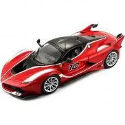 39132 DIY машинка с отверткой die-cast Ferrari FXX K, 1:24, красная с принтом, открывающиеся двери