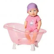 700044 Игрушка my first Baby Annabell Кукла твердотелая с ванночкой, 30 см.