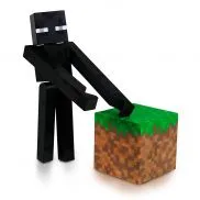 TM16500 Игрушка Фигурка Minecraft Enderman Странник края с аксессуарами пластик 8см Jazwares