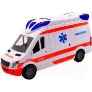 FT0246187 Игровой набор  фрикционная машинка-фургон "Скорая Помощь", 26 см, Funky Toys