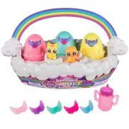 64453 Игровой набор Hatchimals 3 яйца в корзинке